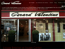 Tablet Screenshot of gerard-valentino.com